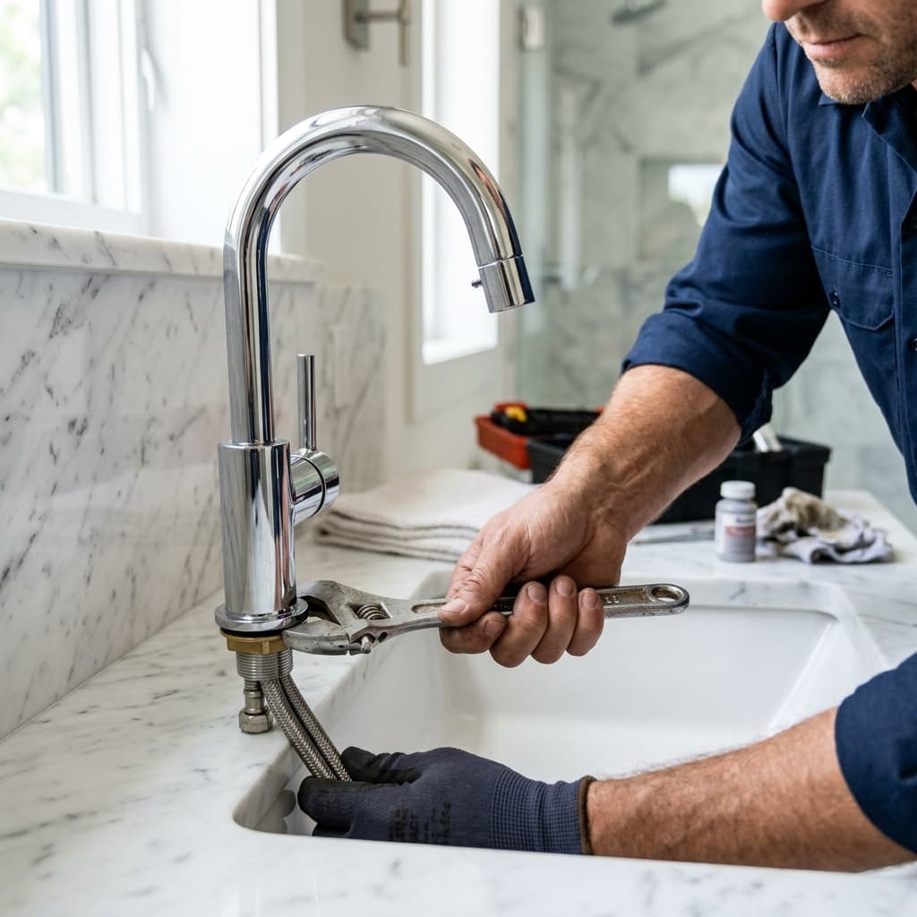 Modern Bathroom Plumbing
